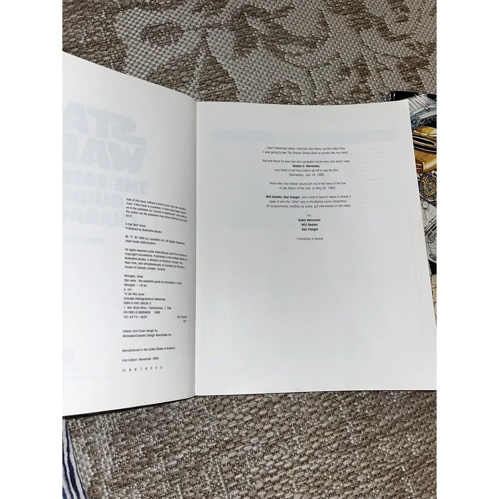 1995 Star Wars The Essential Guide to Characters & Essential Guide To Weapons
